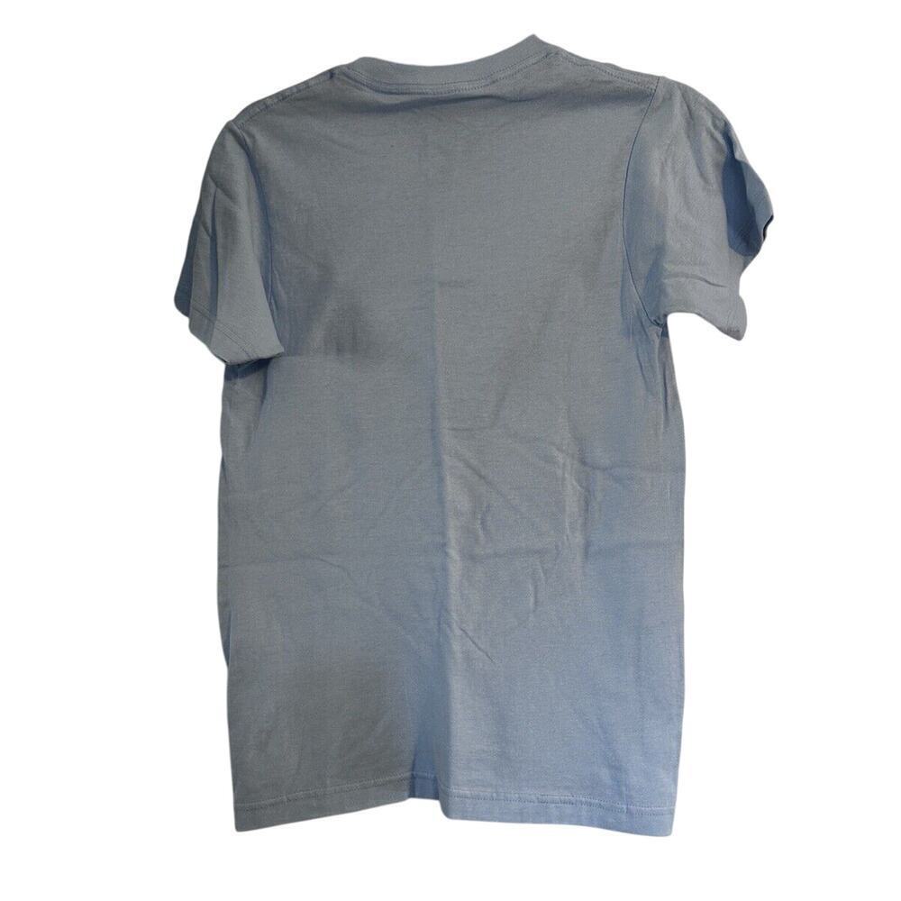 Xs Montana Tshirt Mountains Stars NWT Light Blue - Picture 3 of 4